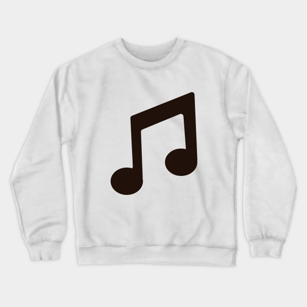 Musical Note Crewneck Sweatshirt by nickemporium1